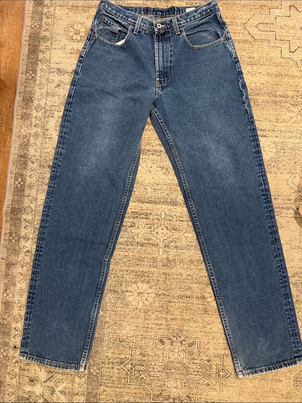 Nautica Slim Straight Jeans in Medium Blue Wash